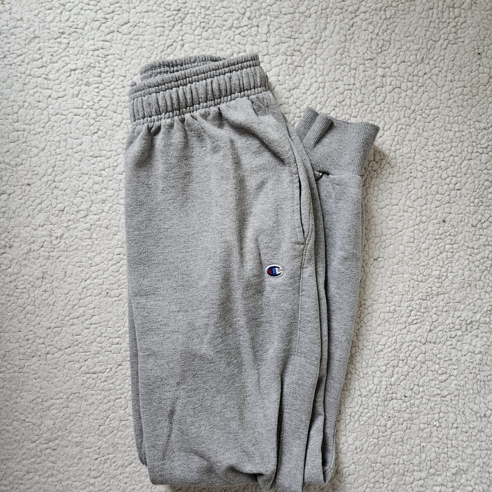 Champion Men's Light Gray Joggers